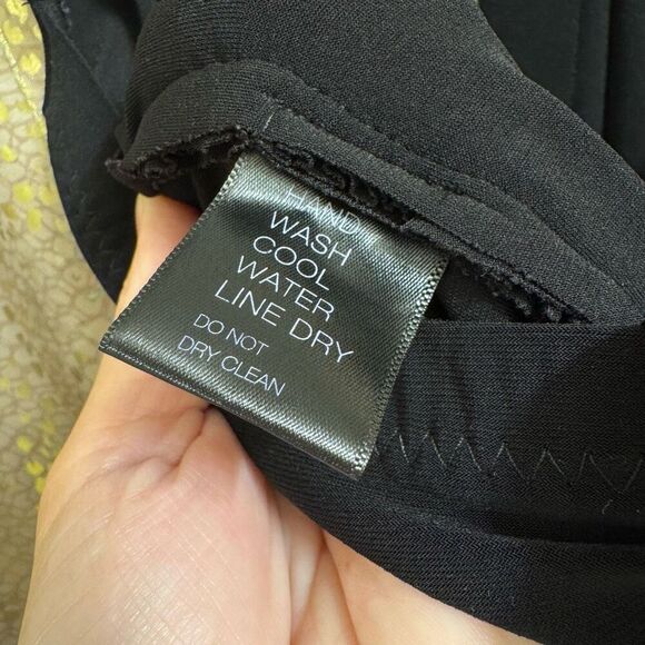 Norma Kamali Black Cayala Halter Neck Stretch Shorts Romper XS - Picture 7 of 12